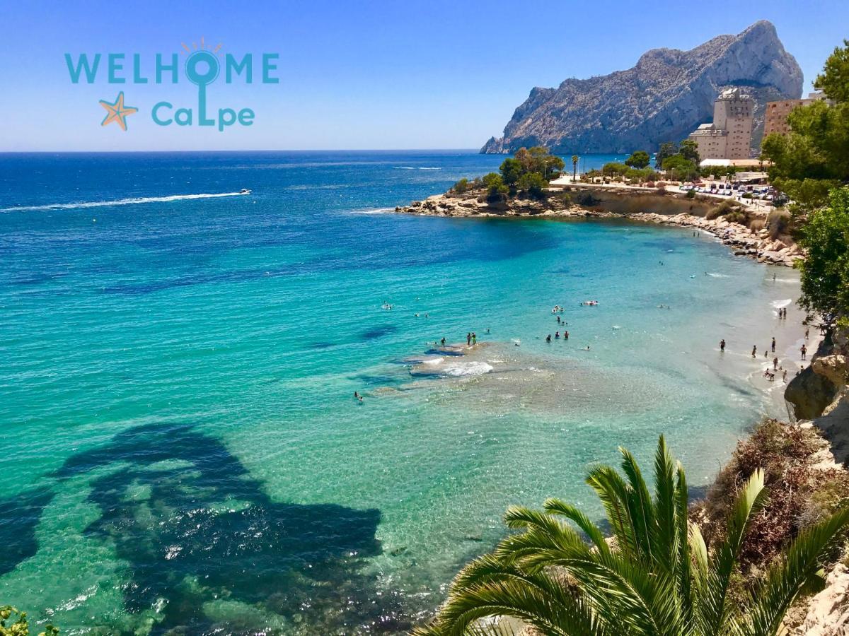 Acuarela Estudio, 1ª Linea, Vista Al Mar, Piscina Calpe Kültér fotó