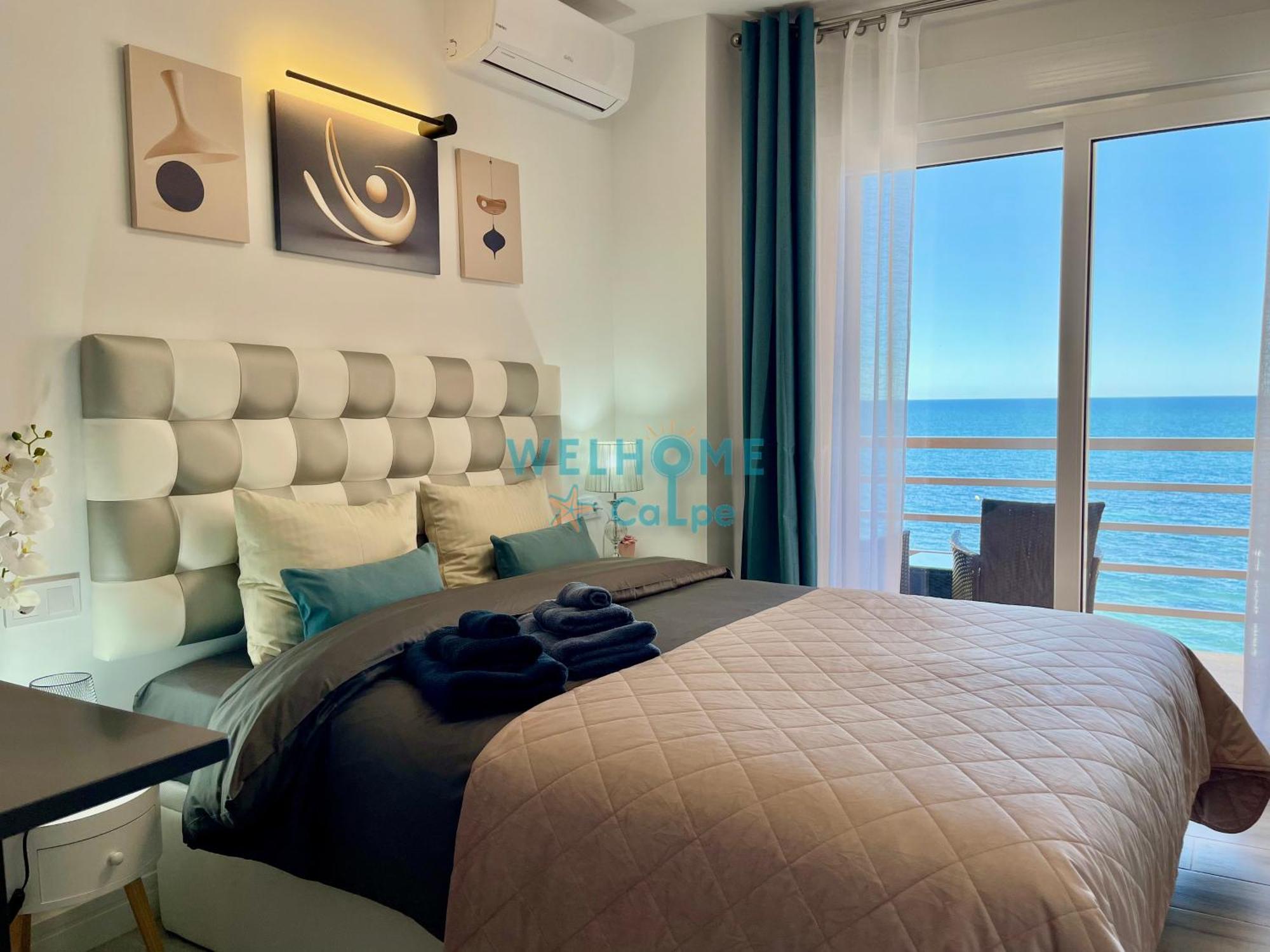 Acuarela Estudio, 1ª Linea, Vista Al Mar, Piscina Calpe Kültér fotó