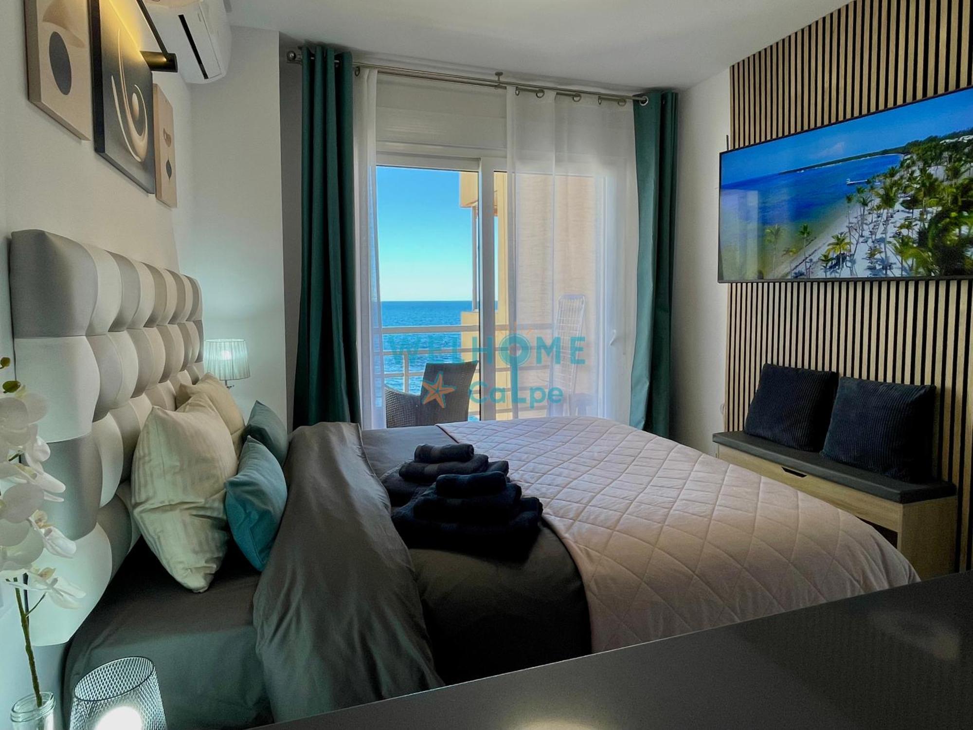 Acuarela Estudio, 1ª Linea, Vista Al Mar, Piscina Calpe Kültér fotó