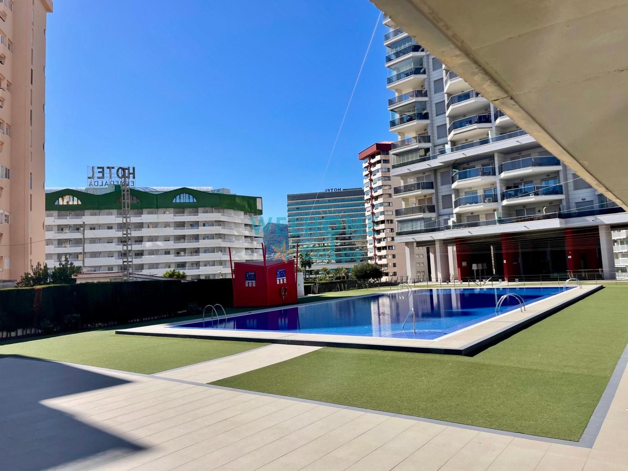 Acuarela Estudio, 1ª Linea, Vista Al Mar, Piscina Calpe Kültér fotó