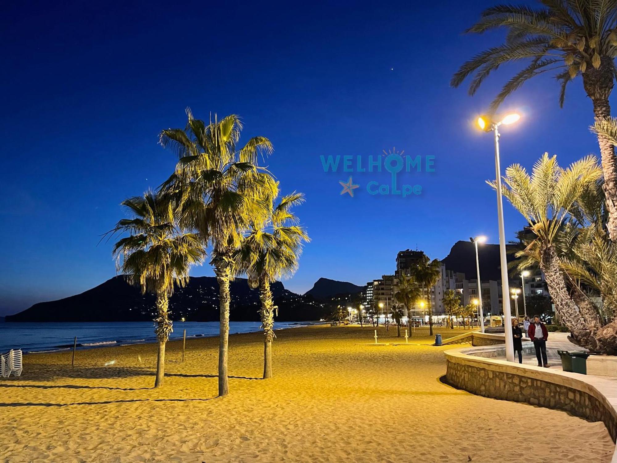 Acuarela Estudio, 1ª Linea, Vista Al Mar, Piscina Calpe Kültér fotó