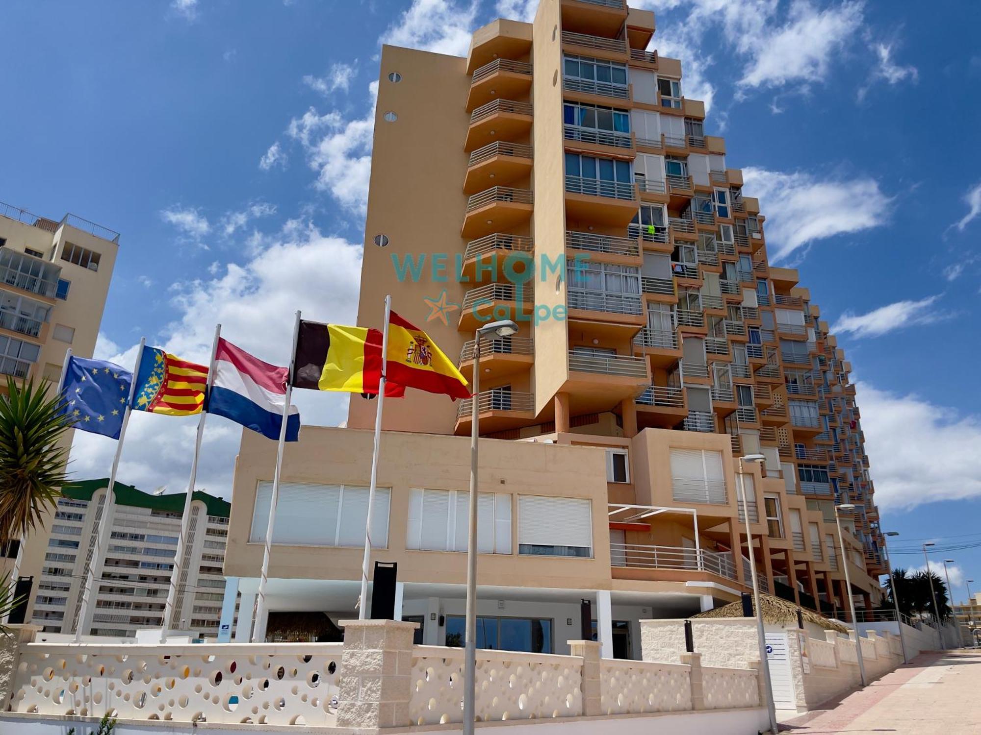 Acuarela Estudio, 1ª Linea, Vista Al Mar, Piscina Calpe Kültér fotó
